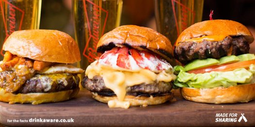 budweiser drinkaware burger day