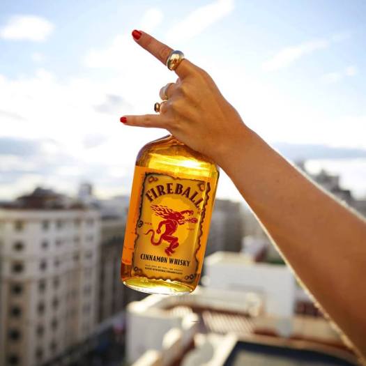 fireball melt your face off