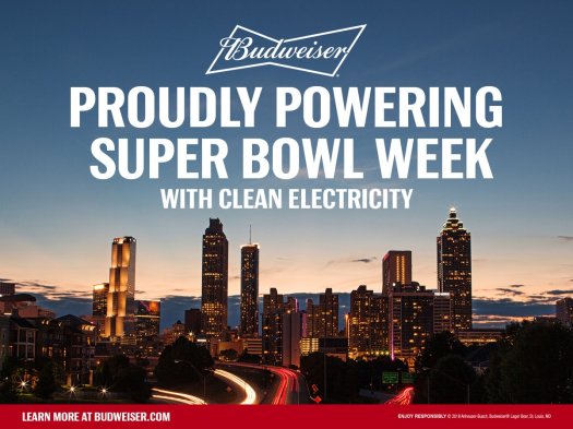 budweiser powering bowl week