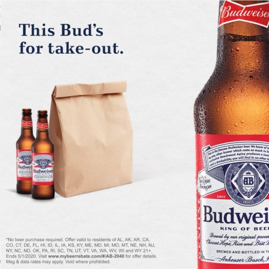 budweiser cash back