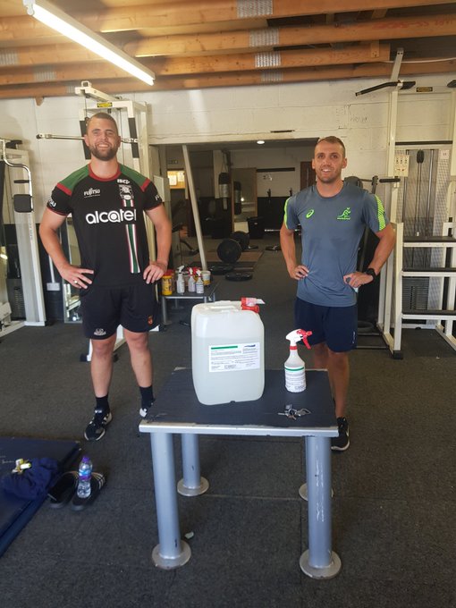 budweiser hand sanitiser caldicot rfc