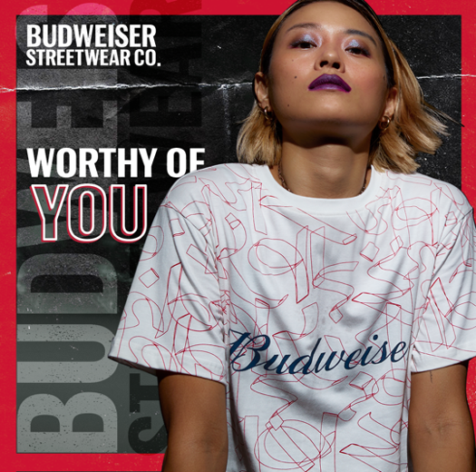 budweiser india tee